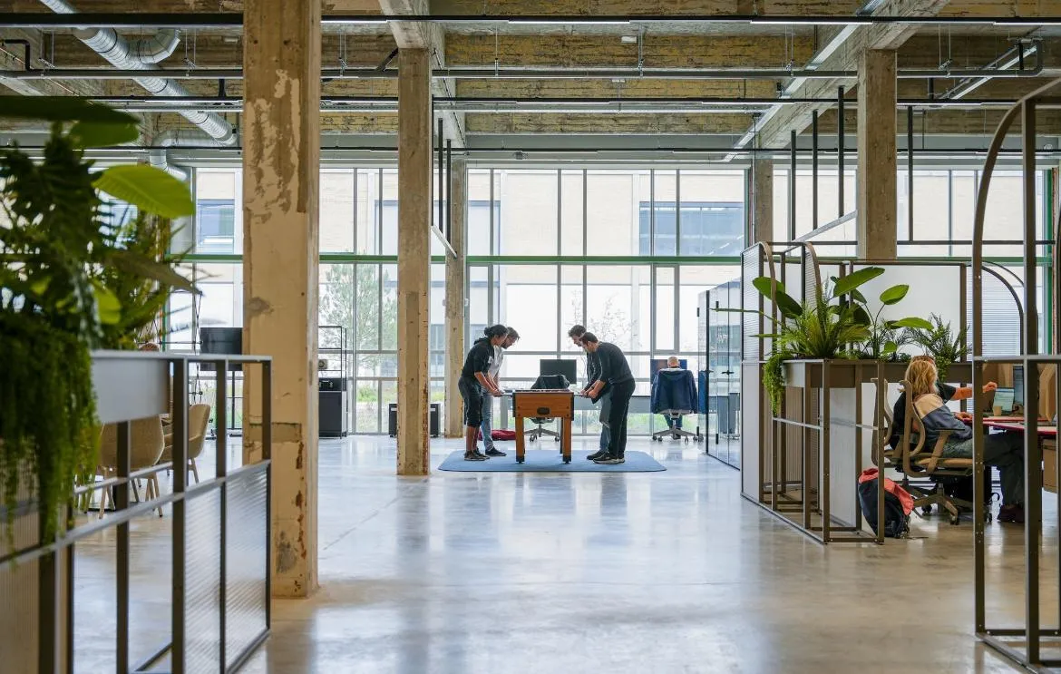 Innovative office interior design for Avular’s growing robotics workspace