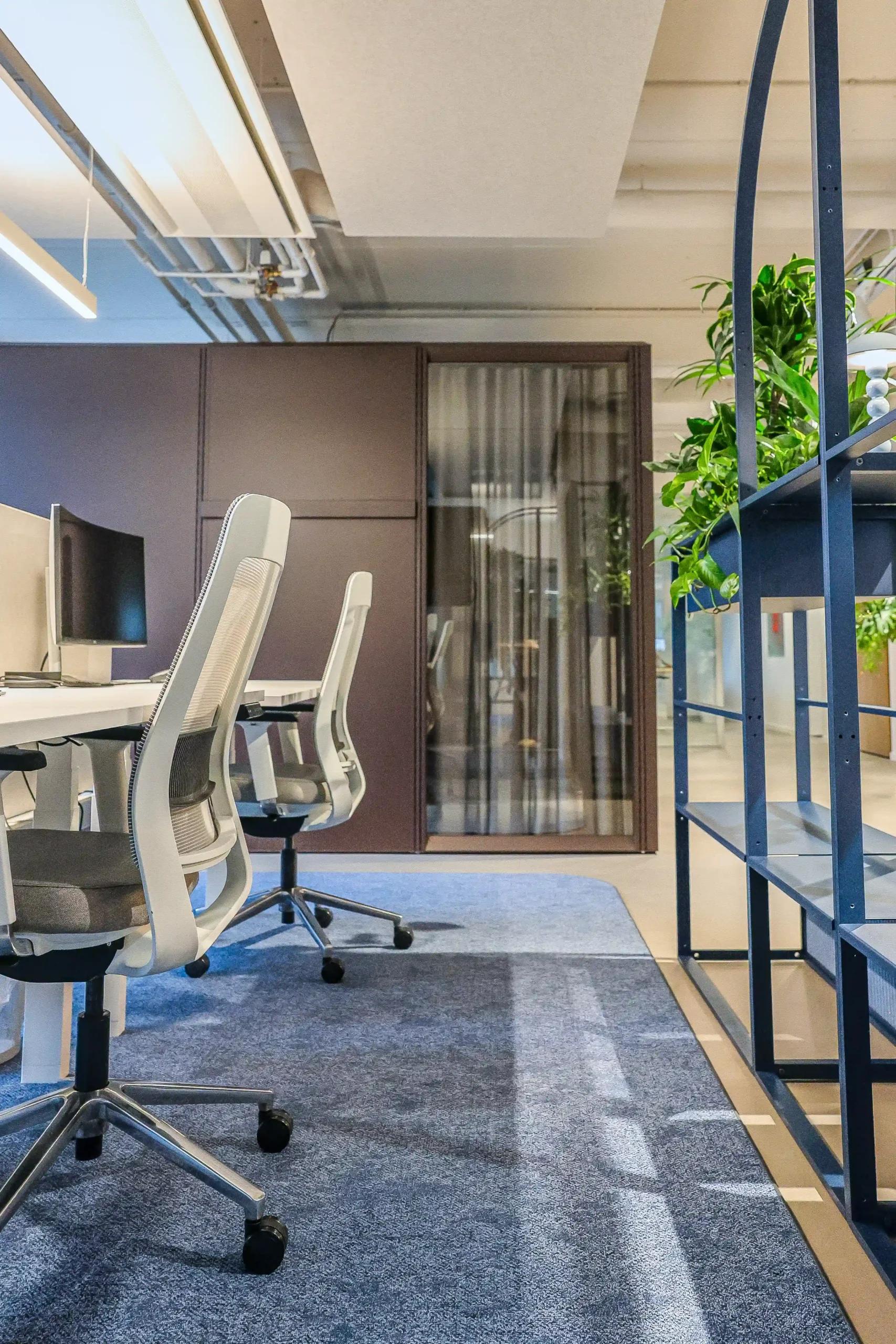 Premium office interior design transformation with modern workspace solutions